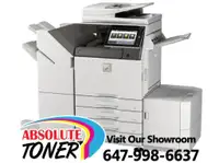 Sharp MX 2640 Color Laser Multifunction Printer Copier Scanner With 4 Paper Cassettes, Large LCD, Bypass, 11x17