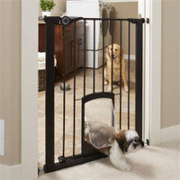 MYPET North States 38" Wide 36" Tall Petgate Passage: Extra Tall Secure pet gate