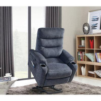 GZMWON Electric Power Lift Recliner Chair Sofa With Massage And Heat For Elderly