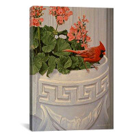 iCanvas "White Planter" by Ron Parker Painting Print on Wrapped Canvas