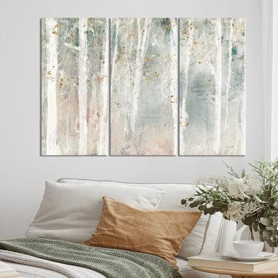 East Urban Home Farmhouse 'A Woodland Walk into the Forest VII' Painting Multi-Piece Image on Canvas in Painting & Paint Supplies