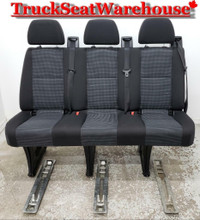 Sprinter Van 2014 Removable Quick Release 3 Seater Bench Seat Cargo OEM