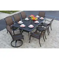 Darby Home Co Adela 9 Piece Dining Set