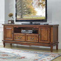Great Deals Trading Solid Wood 78.74'' W Storage Credenza