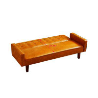 Hokku Designs 29.13 x 74.41 x 32.67_Sofa & Sofa Bed Faux Leather