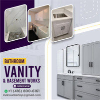 Budget-Friendly Vanity  - We offer a wide range of sizes, colors - We Have sinks, and faucets to suit your needs and pre