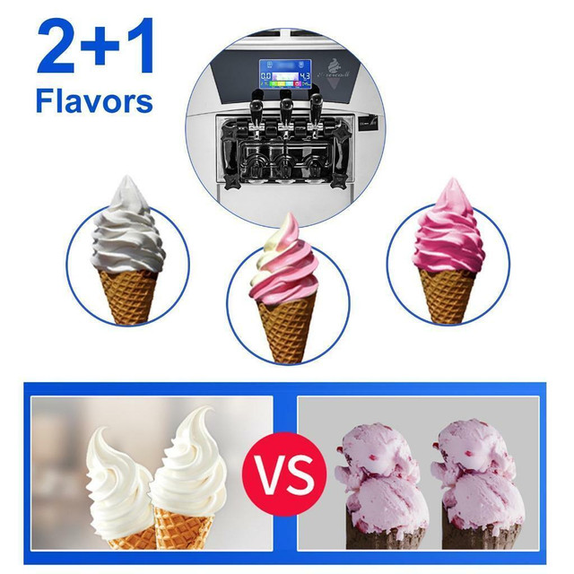 Powerful soft serve yogurt - ice  cream machine - 3 flavors - FREE SHIPPING in Other Business & Industrial - Image 3