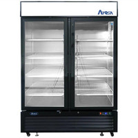 Atosa Double Door 54 Wide Display Refrigerator