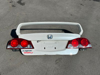 JDM 2006-2008 Honda Civic/Acura CSX Rear Trunk + TailLights + Mugen Spoiler