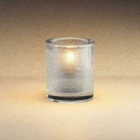 Clear Mini Bubbles Liquid Candle Holder ( 3 1/4 ) 6/case *RESTAURANT EQUIPMENT PARTS SMALLWARES HOODS AND MORE*