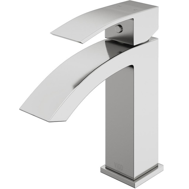 VIGO Satro Single Hole Bathroom Faucet in 4 Finishes in Plumbing, Sinks, Toilets & Showers - Image 2