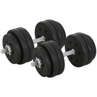66LBS ADJUSTABLE DUMBBELLS WEIGHT SET DUMBBELL HAND WEIGHT BARBELL FOR BODY FITNESS LIFTING TRAINING FOR HOME OFFICE GYM