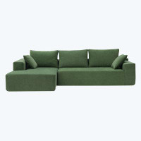 Latitude Run® Modular Living Room Sofa, L-Shape Upholstered Sleeper Sofa