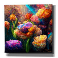 Winston Porter Winston Porter 'Flowers Visionary Bloom 1' By Tanya Mavric, Canvas Wall Art,
