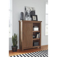Birch Lane™ Lillie 56'' H x 45" W Soild Wood Standard Bookcase