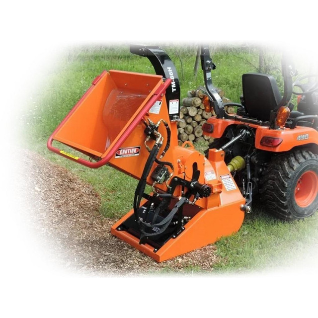MexxPower 6 inch MX-TM-86H PTO tractor Wood Chipper/shredder Hydraulic Infeed in Power Tools