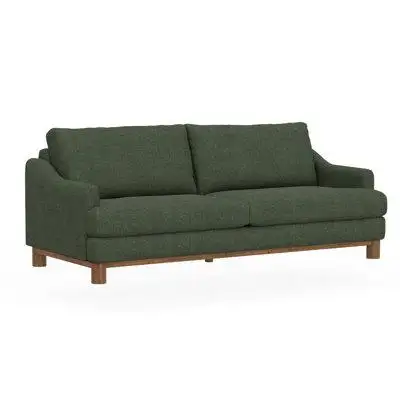 International Furniture Direct Olimpia Wooden Frame & Base, Sofa
