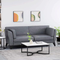 Latitude Run® Sathvik 3 Seater Fabric Sofa