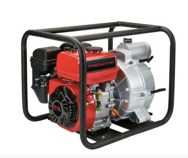 HOC TWP290 3 INCH 212CC GASOLINE ENGINE SEMI TRASH WATER PUMP - 290 GPM + 90 DAY WARRANTY + FREE SHIPPING in Other