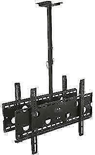 DOUBLE SIDED TV CEILING MOUNT HEIGHT ADJUSTABLE MOUNT CM 410 MOUNTS 42-80 INCH TV - HOLD UP TO 220 LB. (100 KG) $ 124.99