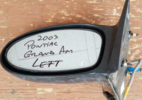 POWER MIRROR Left -Driver Side for 1999 to 2005 Pontiac Grand Am $60