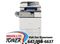 $39.99/Month RICOH MODEL SALE* Lease Ricoh MP C3003 Colour Multifunction Laser Printer Copier, Also Available C3004