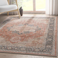 Well Woven Well Woven Apollo Paris Persian Oriental Flatweave Red Area Rug
