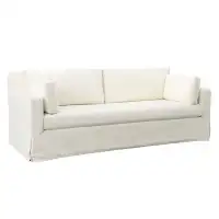Hokku Designs Hershal 84'' Wide Outdoor Rectangle Patio Sofa with Cushions