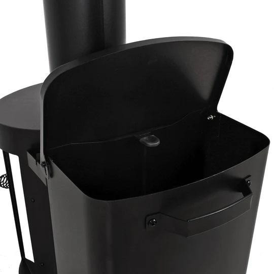 Even Embers Pellet Fueled Patio Heater - 70,000 Total BTU’s, 25 Lb Hopper for up to 6 Hrs of Heat in Decks & Fences - Image 4