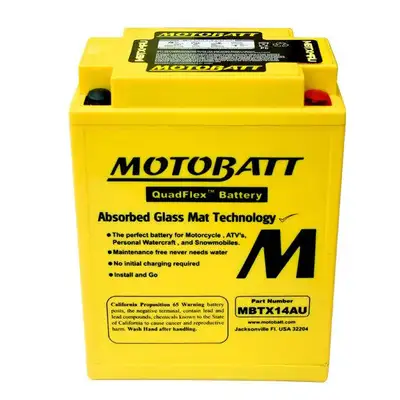 Motobatt Battery Polaris Trail Boss 250 330 Xpedition 325 425 Xplorer 300 400 ATV