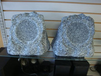 Monoprice Outdoor Rock style speakers