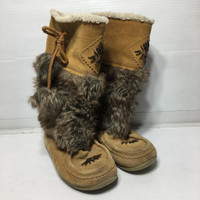 Softmoc Kids Faux Suede Boots - Size 2 - Pre-Owned - 6E8J72