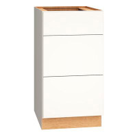 Made to Order by Dwelling Rosemont 18" W X 34.5" H X 24" D Fully Assembled 3-Drawer Base Cabinet