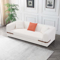 Brayden Studio Modern 3 Seat Sofa Couch Ergonomics Design sofa for Living Room Bedroom