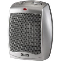 Lasko Ceramic Portable 1,500 Watt Electric Fan Compact Heater with Adjustable Thermostat