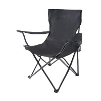 Arlmont & Co. Camping Chair Lightweight, Foldable, Portable, Durable Good For Hiking Black