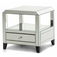 Michael Amini Montreal End Table with Storage
