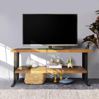 17 Stories Media Console Table With One Shelf To Your Home Decor