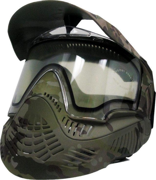 New - DUAL-PANE THERMAL LENS PAINTBALL MASK - Comfortable and Effective! in Paintball