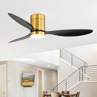 Wrought Studio 52'' Ceiling Fan with LED Lights and Remote Control