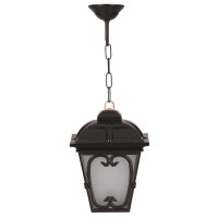 East Urban Home Aasto Black 1 - Bulb Outdoor Hanging Lantern