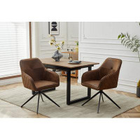 ROOM FULL Modern Chair With Iron Tube Legs 2PC
