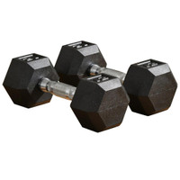 RUBBER DUMBBELLS WEIGHT SET, TOTAL 24LBS(12LBS EACH) DUMBBELL HAND WEIGHT FOR BODY FITNESS TRAINING FOR HOME OFFICE GYM,