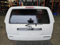 2003, 2004, 2005, 2006, 2007, 2008, 2009 Toyota 4runner Trunk / Tailgate / NO RUST / White Color without spoiler