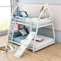 Harper Orchard Knarr Twin over Queen Standard Bunk Bed by Harper Orchard