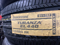 4 Brand New Bridgestone Turanza EL440 215/55R18 all season tires  $70 REBATE!!*** WallToWallTires.com ***