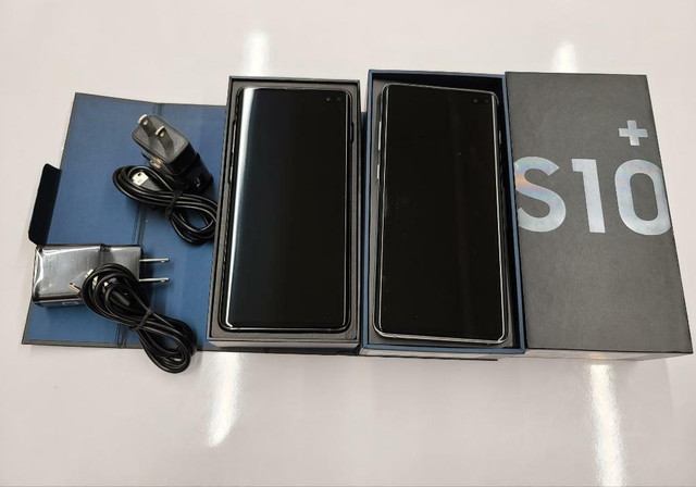 Samsung Galaxy S10 S10e S10 Plus + UNLOCKED New Condition with 1 Year Warranty Includes All Accessories CANADIAN MODELS in Cell Phones in Calgary - Image 3