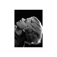 Globe Photos Entertainment & Media Side Profile of Betty Grable - Unframed Photograph