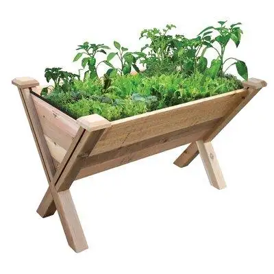 Arlmont & Co. Syston Wood Elevated Planter