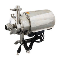 304 Stainless Steel 110V Food Grade Centrifugal Pump Sanitary Beverage Pump 025020